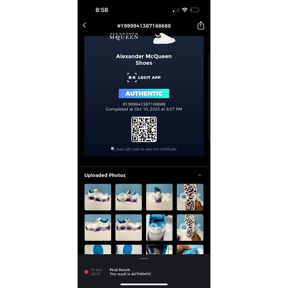 Alexander McQueen Transparent Sole Sneaker - Picture 2 of 10